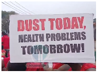 Residents say the poor state of the road has created serious difficulties