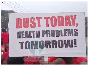 Residents say the poor state of the road has created serious difficulties
