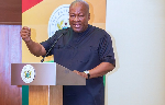 John Dramani Mahama is the President of Ghana