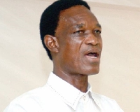 General Secretary of Industrial and Commercial Workers’ Union, Morgan Ayawine