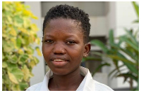 A photo of former NSMQ contestant, Jennifer Anaale Apingu