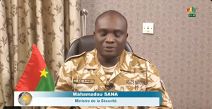 Mahamadou Sana, Minister for Security