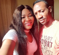 Ghanaian actor, Salinko and wife
