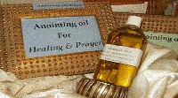 Anointing oil has no value to healing in Christianity