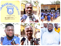 The Asamankama school has been grateful to Agyare for the support