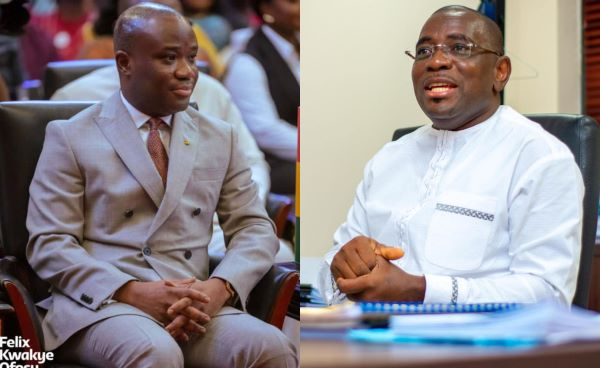 Felix Kwakye Ofosu (L) and Kennedy Nyarko Osei (R)