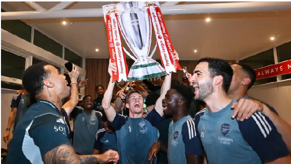 Arsenal are the 2025/2026 Premier League champions