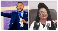 Rev. Owusu Bempah and Nana Agradaa have been trading insults at each other