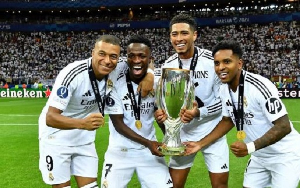 Madrid won a record sixth UEFA Super Cup in Warsaw