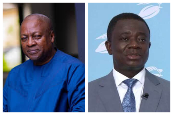 John Mahama and Stephen Opuni