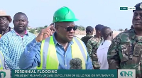 President John Mahama visits Mallam Junction with demolition task force