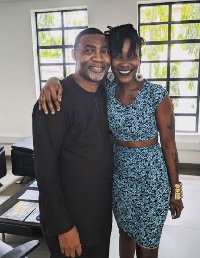 Rev Canon Dr Tetteh and late Ebony Reigns