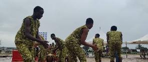 Cultural dancers dancing at the event