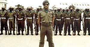 Late Ghanaian head of state, Jerry John Rawlings