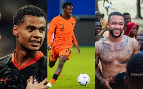 Cody Gakpo, Jeremie Frimpong, Memphis Depay,