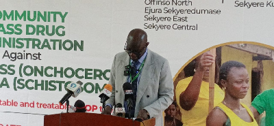 Dr Fred Adomako Boateng is the Ashanti Regional Health Director