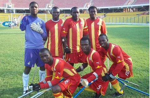 The National Amputee football team, the Black Challenge