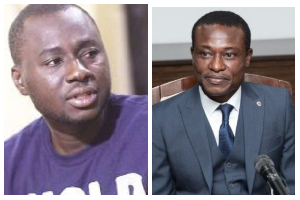 Atik Mohammed [L] and Kissi Agyebeng