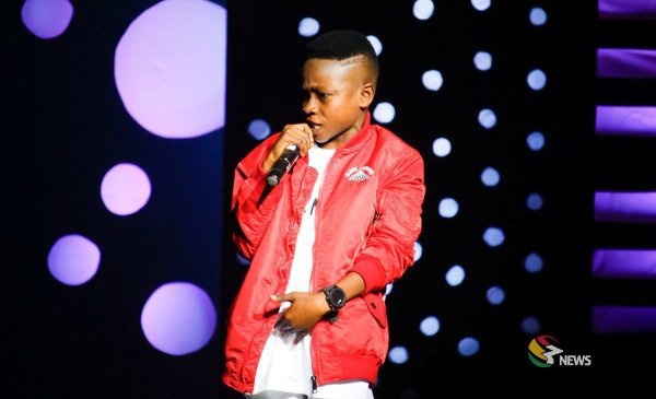 Winner of TV3 Talented Kidz Season IX Samuel Owusu