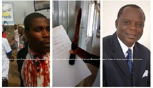 Rev. Dr. David Makrom Nagbemado, Head Pastor of the AG Church (r) was murdered on 31st night