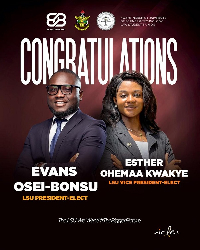 Evans Osei-Bonsu and Esther Ohemaa Kwakye won the recent elections