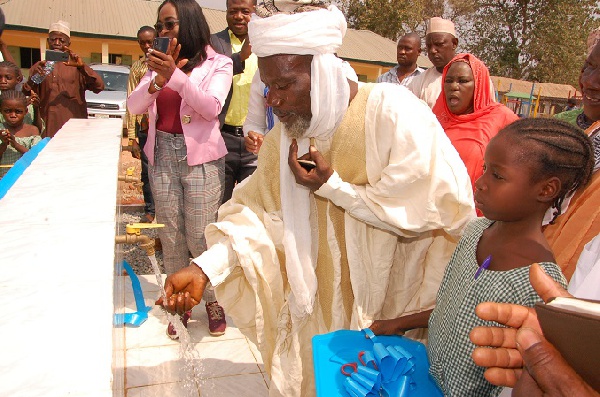 A number of people are now benefiting from safe drinking water