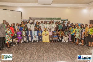 Participants pictured at ISODEC's conference