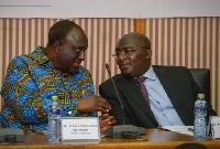 Mahamudu Bawumia and Alan Kyerematen