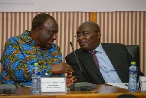 Dr Bawumiah and Alan Kyerematen