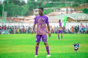 Manuel Mantey is a key cog of the Medeama side