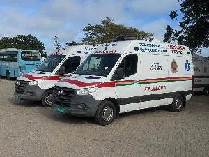 Domeabra-Obom and Weija-Gbawe Ambulances