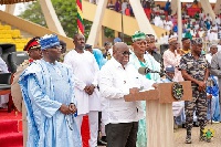 President Akufo-Addo was speaking to the Muslim community
