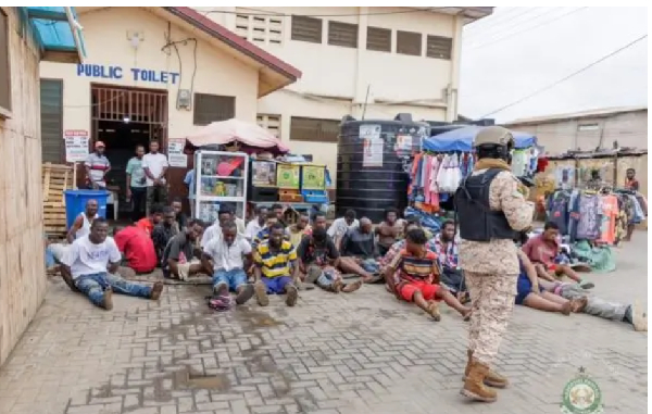 72 suspects arrested during NACOC’s drug raid operation