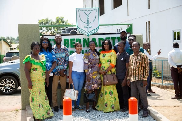 Members of the 2002 year group of St Bernadette Soubirous School