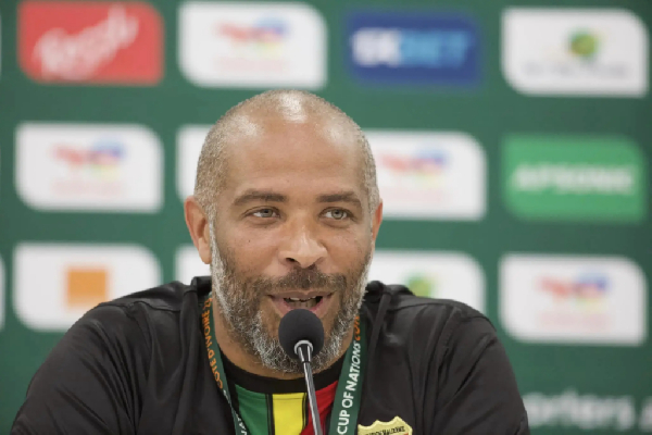 Nigeria head coach Eric Chelle