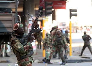 File photo: Zimbabwean soldiers