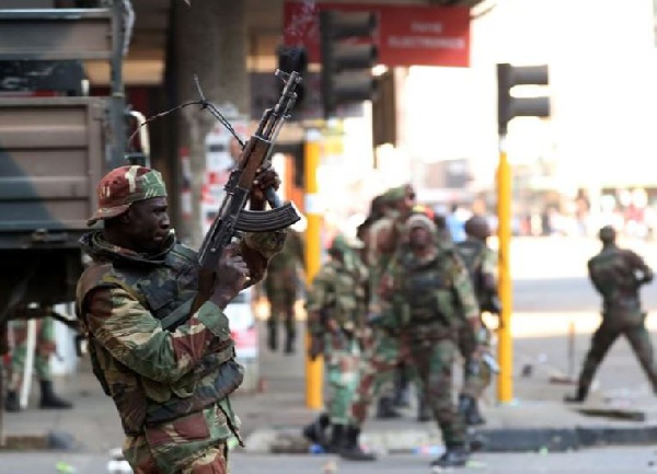 File photo: Zimbabwean soldiers