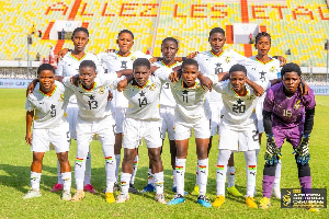 Ghana's U-15 girls team