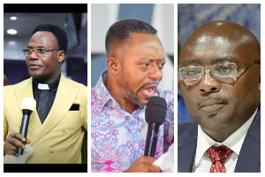 Apostle Amoako Atta, Rev. Isaac Owusu-Bempah and Dr. Bawumia