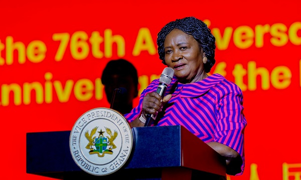 Prof Jane Naana Opoku-Agyemang is the Vice President