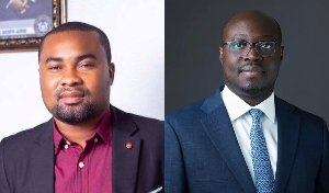 External Consultant to KGL, Dr Razak Opoku and Finance Minister Dr Cassiel Ato Forson