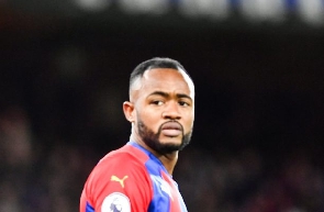 Ghana striker Jordan Ayew