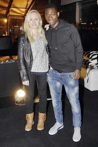 Christian Atsu's wife, Marie-Claire Rupio says she is hopeful her husband is found alive