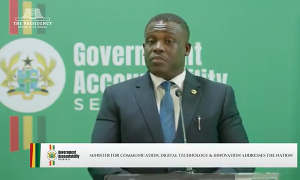 LIVESTREAMED: Sam George speaks at ‘Government Accountability Series'