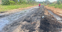 Nyankrom road is set to be completed by the MCE for Shama in the Western Region