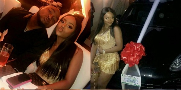 Davido bought the new car for his girlfriend on her 23rd birthday