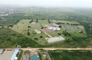 The Ghanaman Soccer Center of Excellence in Prampram