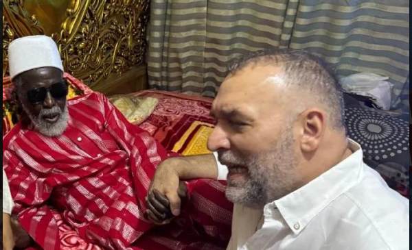 Dr Abu Zein and the National Chief Iman,Sheikh Dr Osman Sharubutu