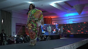 The shows in upmarket Khartoum hotels saw female and male models parading, Copyright 