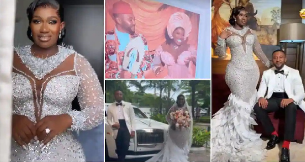Real Warri Pikin and her husband held a vow renewal ceremony